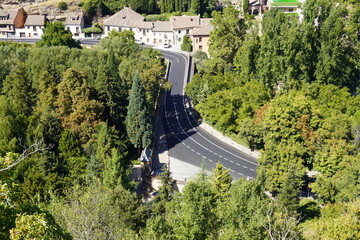 Road in Segovia