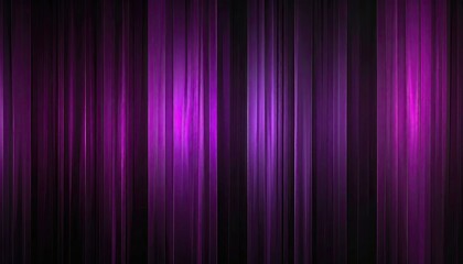 Abstract image of vertically oriented, glowing purple lines suggesting a curtain or drapery effect, varying in intensity and shade