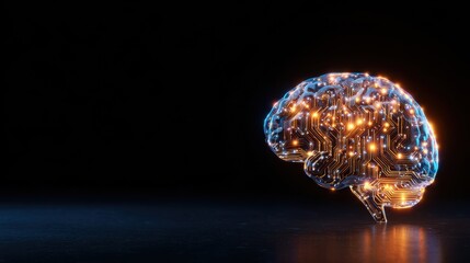 Futuristic artificial intelligence and neural network visualization showcasing advanced machine learning data science automation and innovative digital technology solutions