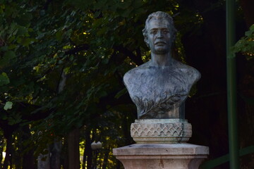 Obraz premium statue of Mihai Eminescu 