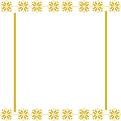 unique design of a simple frame for invitations and background covers