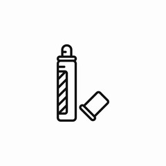 hair spray bottle icon sign vector