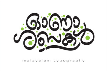 Malayalam calligraphy letter styles
