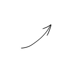 vector illustration of an arrow