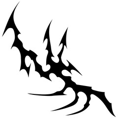 Neotribal Root Tattoo Design