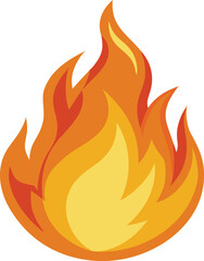 oil paint flame texture icon vector.