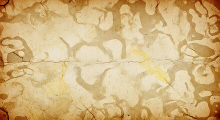 Aged parchment texture with stains and imperfections