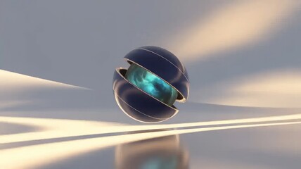 Abstract shiny blue cylinder pedestal podium. Sci-fi blue abstract room concept with circle glowing neon lighting. Vector rendering 3d shape, Product display presentation. Futuristic wall scene.

