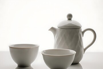 tea cup and teapot