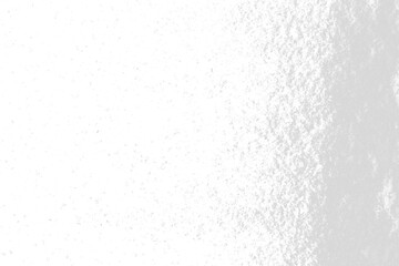 white snow on the transparent background