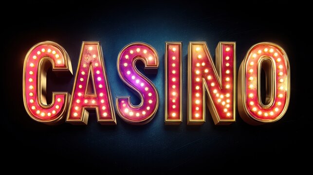 Editable Typography - 3D Slot Jackpot Text Effect Inspired by Las Vegas Casino