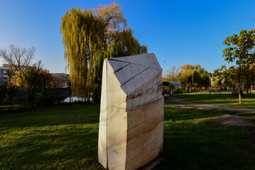 monument in the park