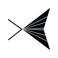 origami paper airplane