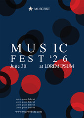 Poster Summer Music Fest Flyer