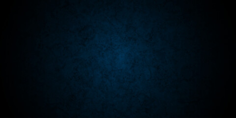 dark blue wall concrete grunge studio light texture background