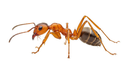 Isolated ant macro close-up insect pest detail arthropod formicidae creepy exoskeleton nature