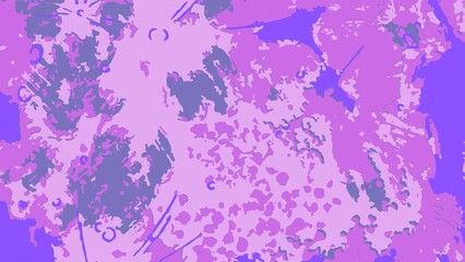 Abstract background with a watercolor or paint-splatter effect in shades of purple, lavender, and gray