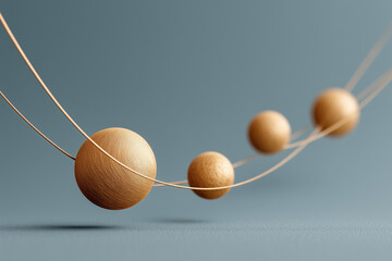 Golden Threads Connecting Floating Ideas