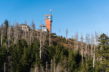 Luftiger Ausblick vom Wurmberg &ndash; Seilbahn und Harzer W&auml;lder