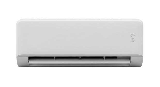 Isolated modern air conditioner for cool room temperature with remote control setting