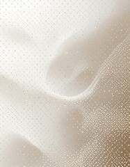 Golden dotted wave background