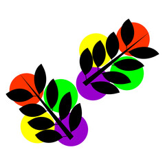 abstract floral background