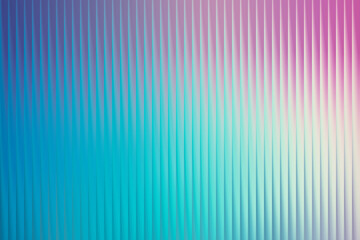 Vertical ribbed texture with a smooth gradient of blue, teal, and pink colors