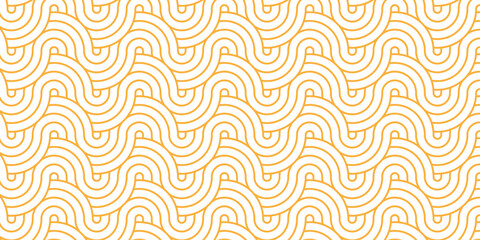 Overlapping soft orange color overlap fabric floral ornament fashion abstract pattern creative textile design. seamless diamond geometric waves spiral abstract circle wave line design.	