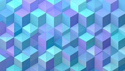 Ascending Cubes Abstract 3D Geometry, Perspective, Surface Texture, Conceptual Art