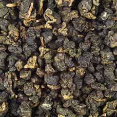 Alishan Oolong tea close up. Taiwan tea.
