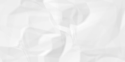 Crumple crushed aged white obsolete rumple craft design. wrinkle ripped creased white crumple aged closeup recycled document grunge paper background.	