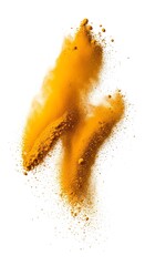 Turmeric Powder Explosion.