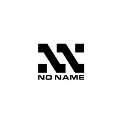 logo design with bold geometric abstract shapes in modern black style, symbol of creativity, minimalism, digital identity, technology, and contemporary branding concept