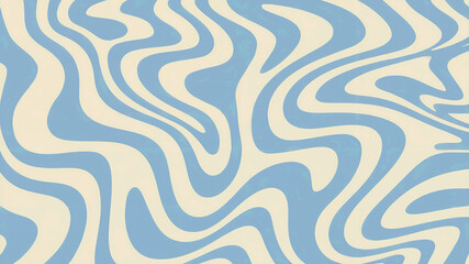 Abstract swirl background featuring blue and creamy white wavy pattern for diverse designs