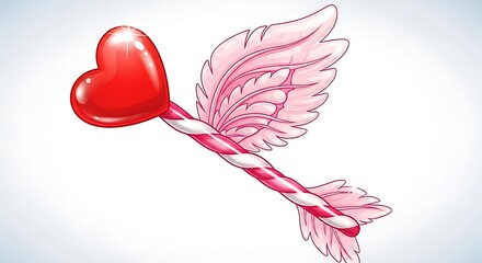 Cupids Candy Cane Arrow.