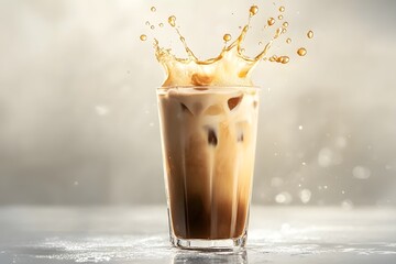 pouring a glass of milk