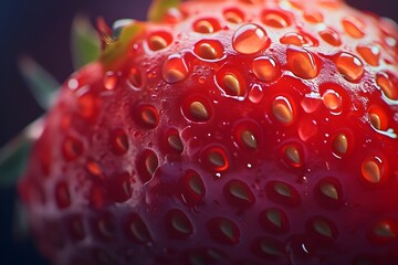 strawberry close up