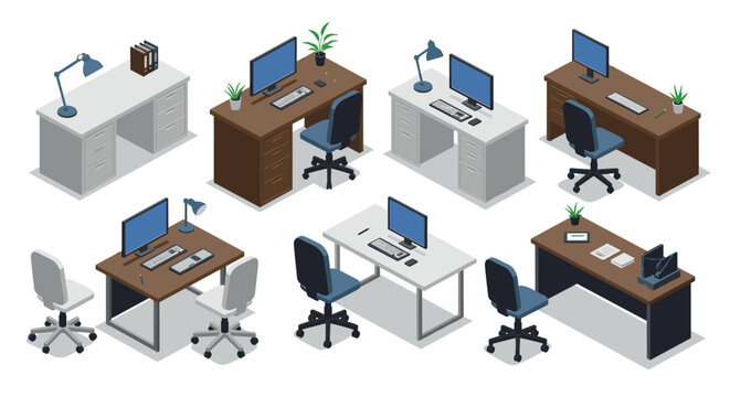 Office Chair Isometric Images – Browse 23,933 Stock Photos, Vectors ...