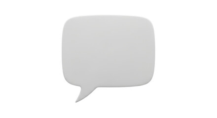 Isolated Speech Bubble Message Concept, Conversation Design, Chatting Notification Shape