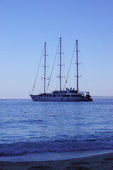 The paradise beaches of Paxos in the Greek Ionian Islands of the Mediterranean Sea