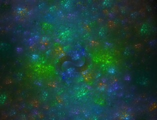 Imaginatory fractal abstract background Image