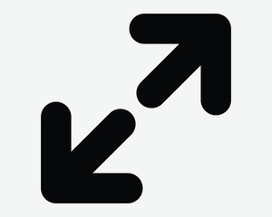 Zoom In Pinch Arrowhead Icon Scale Size Big Small Out Finger Gesture Movement Enlarge Minimize Two Corner Arrow Window Expansion Point Pointer Shape