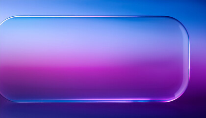 Fototapeta premium Gradient Blurred Purple Blue Abstract Smooth Glassmorphism Background