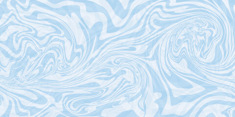 Abstract background seamless pattern with colorful waves. Trendy vector illustration in retro psychedelic style