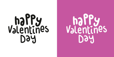Happy Valentine's Day doodles Vector art