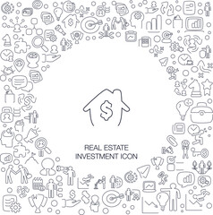 Real Estate Investment Icon