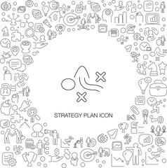 Strategy Plan Icon