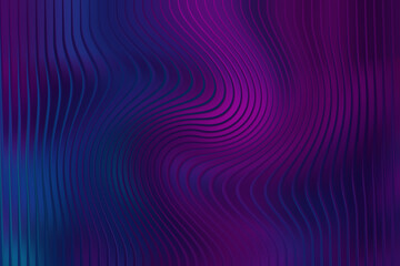 Obraz premium Abstract wavy lines in blue and purple create a visually striking backdrop