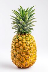 Fototapeta premium Pineapple on white background