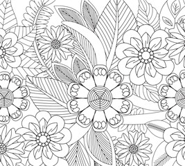 Blossom Bliss Coloring Pages